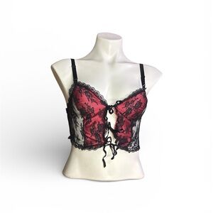 Vintage lingerie top size small